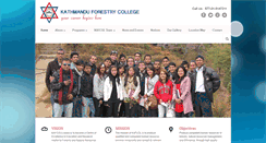 Desktop Screenshot of kafcol.edu.np